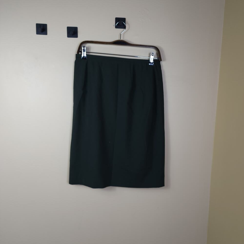 Talbots Petite Stretch Wool Pencil Skirt in Gray Size 10P